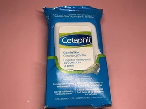 Cetaphil Gentle Skin Cleansing Cloths - Face and Body Wipes - Picture 1 of 4