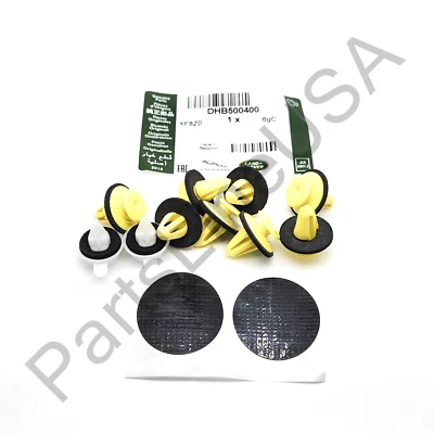 Genuine Land Rover LR3 2005-2009 Pillar Fixing Kit Repair Clips Set DHB500400 - Image 1 of 4
