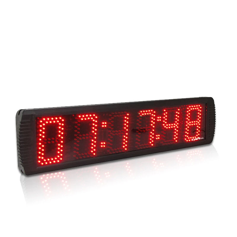 Big LED Race Timer Clock Digital Race Timing Clock Countdown Clockwork Race Car - Image 1 of 4