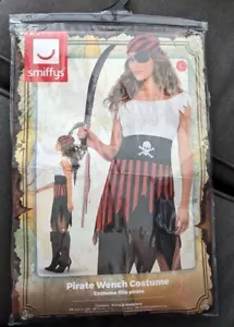 Smiffys Womens Pirate Wench Halloween Constume Complete Outfit Size Large - Picture 1 of 8