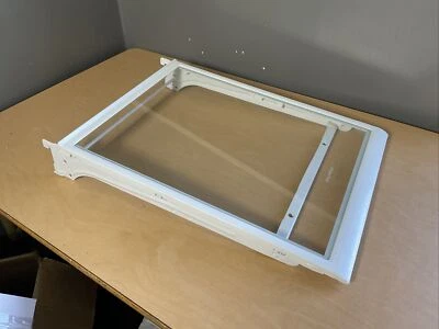 NICE! Genuine Kenmore Elite Refrigerator Spill Proof Glass Shelf Assembly - Image 1 of 4