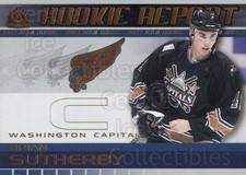 2001-02 Pacific Adrenaline Rookie Report #20 Brian Sutherby