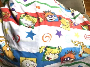 Hoja plana doble vintage RUGRATS - Imagen 1 de 1