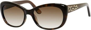 Juicy Couture JU 556/S 807 Black Sunglasses Frames 53-17 135 Designer Women - Picture 1 of 1