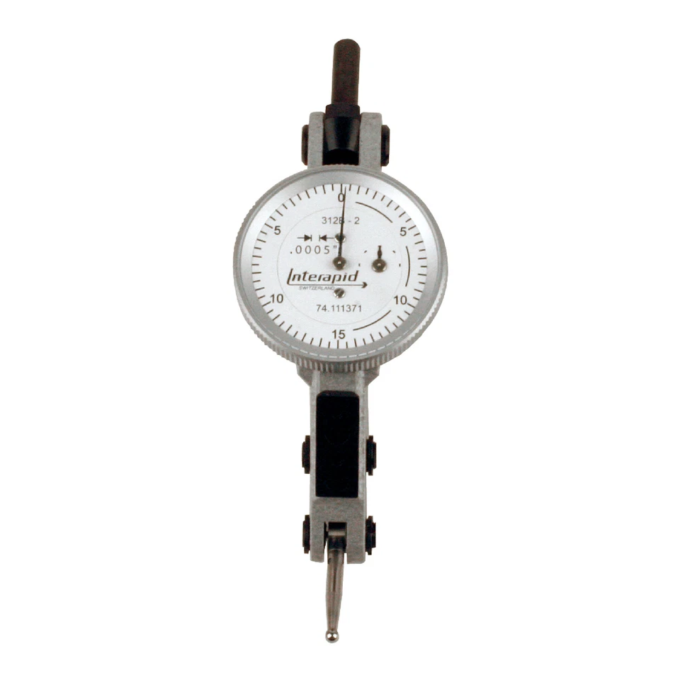 Interapid 312B-2 .060" 0-15-0 1" Dial Horizontal Dial Test Indicator - Image 1 of 1