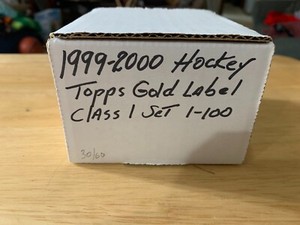 1999-00 Topps - Gold Label Class 1 hockey - Complete base set of 100 cards