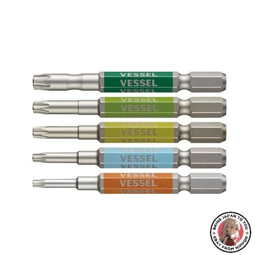 NEW VESSEL Single End GO-SAI Bit [No.GS5P-33] (T10H/T15H/T20H/T - Image 1 of 1