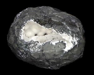 Natural OKENITE Calcite Laumontite Minerals geode India #J 647 - Picture 1 of 6