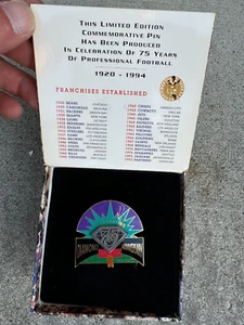 75th Anniversary 1994 NATIONAL FOOTBALL LEAGUE Pin WALTER PAYTON Limited - Picture 1 of 1
