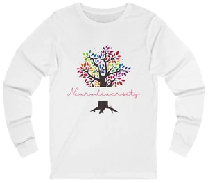 Neurodiversity, Acceptance, Damen Jersey Langarm T-Shirt - Bild 1 von 7