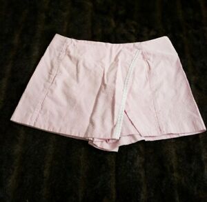 Lilly Pulitzer Womens Size 8 Pink White Striped Shorts