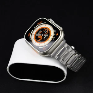 Bracelet métal titane pour Apple Watch Ultra 49mm série 8 7 SE 6 5 4 3 2 1 - Photo 1 sur 13