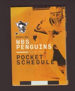 Horario de bolsillo Bayard AHL WBS Penguins 2024-25 - Imagen 1 de 2