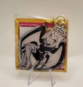 Portachiavi Charm Acrilico Praquina Non Ufficiale Fanmade Hazbin Hotel Liuto Vivziepop - Foto 1 di 6