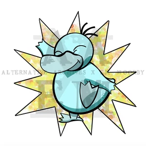 Pokemon Sticker - Psyduck - Picture 1 of 2