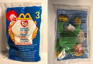 McDonald's Happy Meal TY Beanie Baby - Smoochy the Frog (SEALED) - Picture 1 of 4