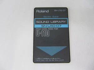 Roland SN-U110-07 Electric Guitar Sound Library Rom Card U-110 - Picture 1 of 2