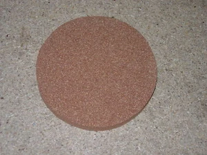 Antivibration Pad Scheibe 100mm x 10mm` Gummi / Kork - Bild 1 von 1