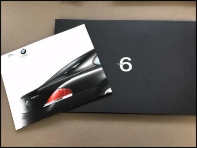 2004 BMW 645Ci 6-Series Launch BIG Portfolio Car Sales Brochure Catalog Foto 1 de 4