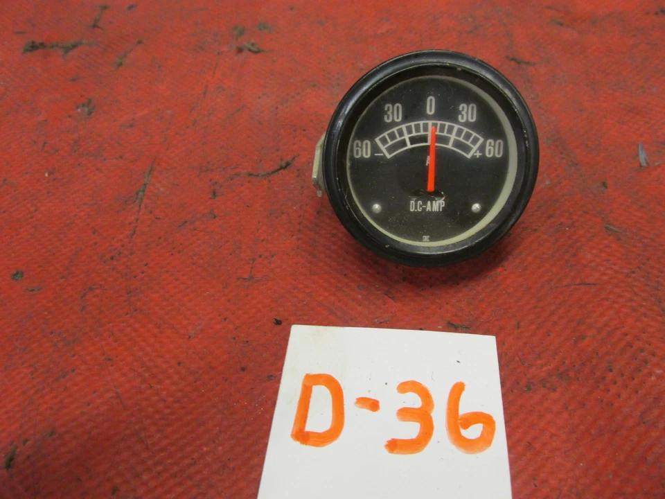 Amp Gauge,  Old School Alternator Gauge, !! - Image 1 of 1
