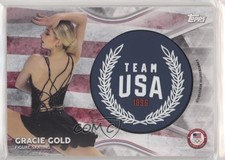 2018 Topps US Olympic & Paralympic Team and Hopefuls /50 Gracie Gold Rookie RC