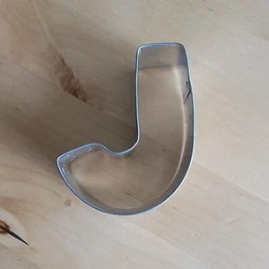 Alphabet Letter J 3'' Cookie Cutter Metal Kids Name Sandwich Birthday Party - Picture 1 of 2