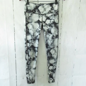Athleta Chaturanga Leggings S Small Floral Crush Crop Capri Yoga - Picture 1 of 7