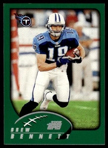 2002 Topps Drew Bennett Tennessee Titans #162 - Picture 1 of 2