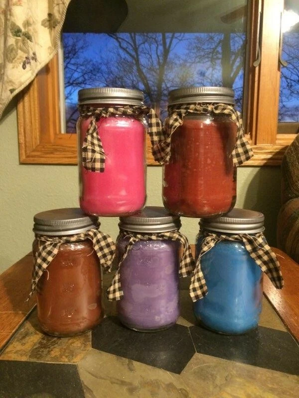 Velas por Olde Crow 16 oz vela frasco de pedreiro em variedade de marca de nome/frag popular - Imagem 1 de 1