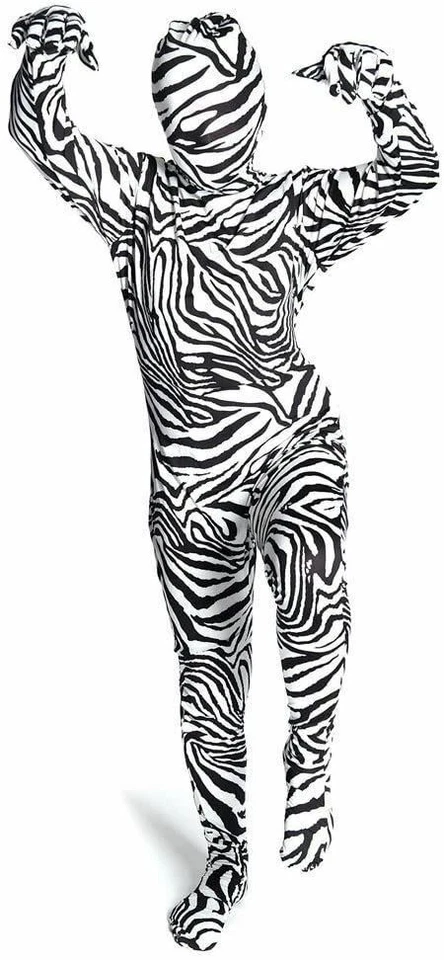 Disfraz Zebra Morphsuit Niños Mediano 119-136cm Foto 1 de 1