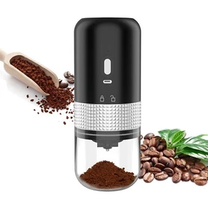 Electric Coffee Grinder Spice Crusher Mill Blender Portable Makers Kitchen House - Picture 1 of 11