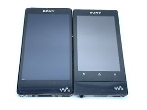 2x SONY Walkman  NW-F877  NW-F805  Audio Player Black JUNK Needs repair