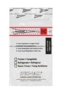 NUEVO Estuche de 500 Bolsa de Transporte de Muestras Speci-Gard Transparente UF95-1318BIOA 13" x 18" - Imagen 1 de 1