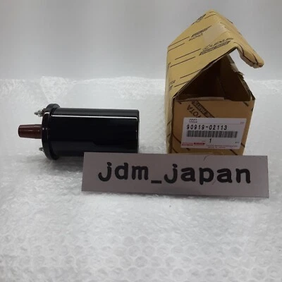 TOYOTA 90919-02113 AE86 LEVIN TRUENO COROLLA CP BOBINA DE ENCENDIDO ORIGINAL OEM NUEVO Foto 1 de 4