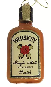 Whiskey Single Malt Scotch Glass Ornament - Picture 1 of 5