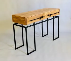 Beautifully designed 2 drawers console table - Picture 1 of 17