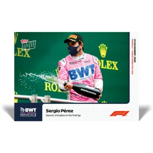 Topps Now Formula 1 2020 - Card 14 - Sergio Perez - BWT - Bild 1 von 2