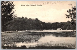 Postcard Midland Ontario c1907 Little Lake Scenic View by J. W. Bald - Bild 1 von 2