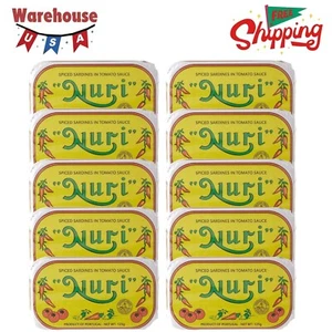 Portuguese Sardines in Spiced Tomato Sauce - 10 Pack - (4.4 oz cans) - Picture 1 of 9