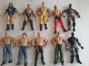 Figuras de lucha libre WWE WWF 1999-2004. Lote Mixto de 10 - Imagen 1 de 22
