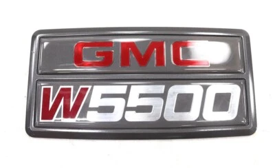 Nuevo emblema insignia OEM GM GMC W5500 2903175500 GMC W5500 1993-2006 Foto 1 de 4