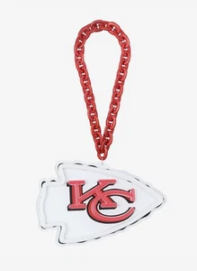 Kansas City Chiefs Neon Light Up Big Logo Kette Neu - Bild 1 von 6