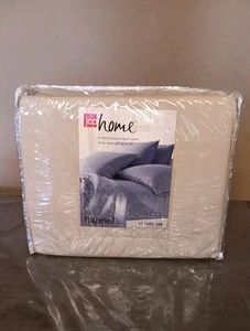 Flannel Sheets XL Twin Set 100% Cotton Heavyweight JC Penney Deep Pocket NEW - Picture 1 of 7