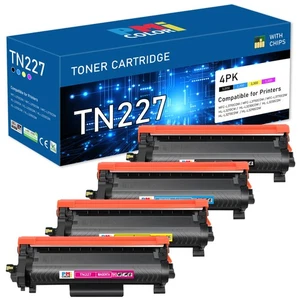 TN227BK,TN227C,TN227M,TN227Y Toner Schwarz,Cyan,Magenta und Gelb mit hoher Reichweite C... - Bild 1 von 6