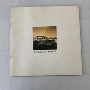 Jaguar XJ Series III Vintage Car Sales Brochure Catalog Advertising - Picture 1 of 18