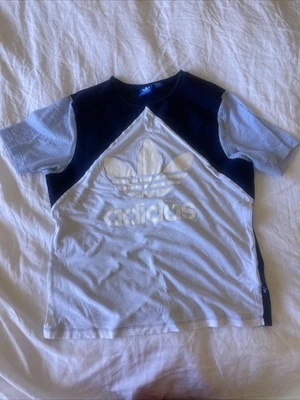 Adidas Women’s Cotton And Mesh Tshirt Size Medium - Image 1 of 4