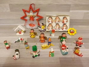 Konvolut Erzgebirgische Volkskunst – Alter Christbaumschmuck / Osterschmuck - Picture 1 of 3