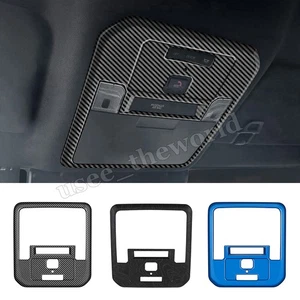 Carbon Fiber Reading Light Lamp Frame Cover Trim For Toyota 4Runner 2025 Blue - Picture 1 of 16