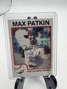 1990s Max Patkin "The Clown Prince" Signed Autographed Card! - Picture 1 of 2