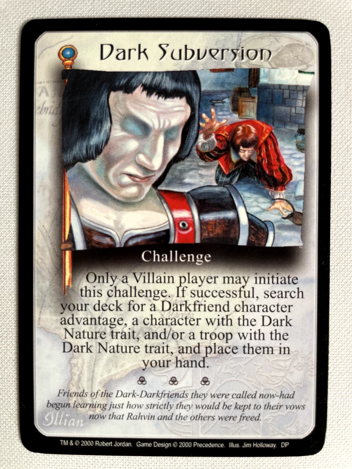 Dark Subversion - Wheel of Time CCG - Dark Prophecies Foto 1 de 1